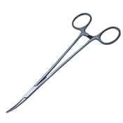 Jacobson Hemostatic Mosquito Forcep Very Delicate Slightly Curved With Serrated Jaws Overall Length 7 1/2" (190mm) 